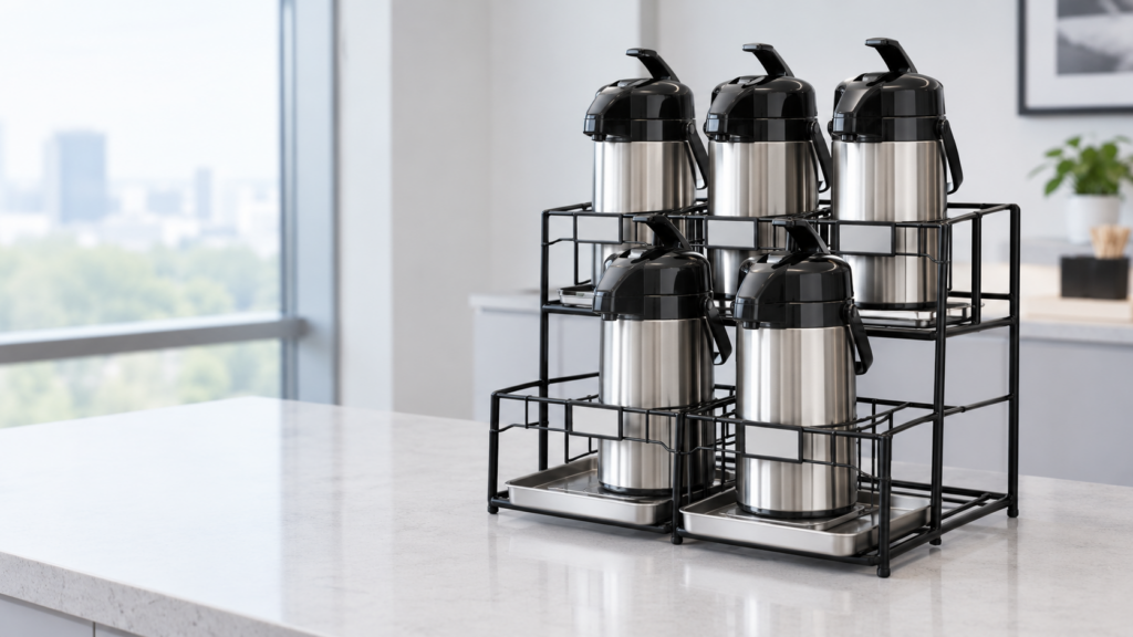 custom airpot rack